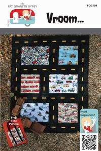 Fat Quarter Gypsy Vroom Quilt Pattern